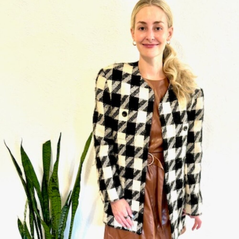 Herringbone Wool Jacket